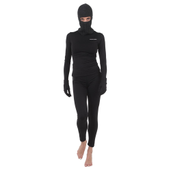 Scaldamuscoli funzionale TUCANO URBANO Polo Sud, nero, donna, taglia S, 95% poliestere, 5% elastan, lungo
