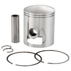 Pistone GOL 175 cc, per Lambretta 175 TV 2Â°-3Â° per cilindro standard Ã˜ 62,0mm, CH=30,0mm, 3 fasce elastiche, spinotto Ã˜=16mm, grado B - riparazione discreta