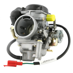 Carburatore KEIHIN CVK 305F per Vespa GTS/GTV/GT L 125cc 4 tempi LC per PIAGGIO Leader 125ccm 4T LC, attacco motore: 40mm, filtro con. ..zione: 53mm, getto principale 108, getto miscela del minimo 38, incl. E-Choke Grado A - riparazione perfetta