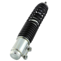 Ammortizzatore anteriore RMS per Vespa LX/LXV 50-150ccm, corpo: argento, molla: nero, l 247 mm, telaio STANDARD - come originale Grado A - riparazione perfetta