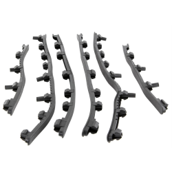 Kit pianale PIAGGIO per Vespa LX/LXV/S, plastica, nero, non adatto a LX50 con pianale monoblocco
