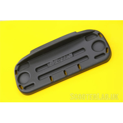 Kit aggiornamento posteriore, SLUK Supporto per Vespa GTS/GTS Super/GTV/GT 60/GT/GT L 125-250ccm plastica, nero, area di carico: 53x21 cm, per portapacchi originale PIAGGIO