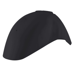 Parafango PIAGGIO per Vespa GTS 125/300ccm anteriore, in plastica, nero, Vulcano 98/A, grado A - riparazione perfetta