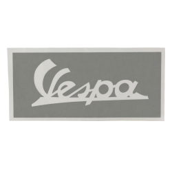 Vespa, paragambe per Vespa 125 U VU1T nero, carta, fissaggio: adesivo, grado A - restauro originale