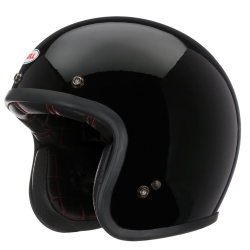 Casco BELL Custom 500, taglia XL, 61-62cm, nero lucido, casco aperto, GRP, 1050g, ECE 22.05