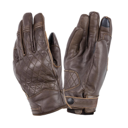 Guanti TUCANO URBANO STEVE, marrone vintage, unisex, taglia S, 100% pelle, EN 13594