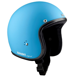 Casco BANDIT PREMIUM, taglia L, 59-60cm, blu, casco aperto, GRP, 850g, senza normativa ECE