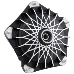 Tamburo  GRIMECA NT anteriore per Vespa Vespa PK50-125/S/SS/XL/XL2 /Automatica/P200E 2°/PX80 -150E 2°/Lusso/'98/MY/'11/T5  Ø 20 mm, nero argento