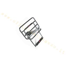 01000 / C - Faco chromed rear luggage rack with flap for Vespa PX - PE