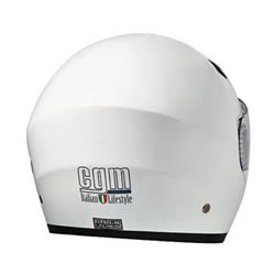 Modularer Helm SINGAPUR, perlweiß, Größe L (59 cm)