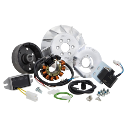 Accensione SIP PERFORMANCE ad anticipo variabile, cono 19, peso 1390 gr,12 V, AC per Vespa 50, Primavera, ET3 