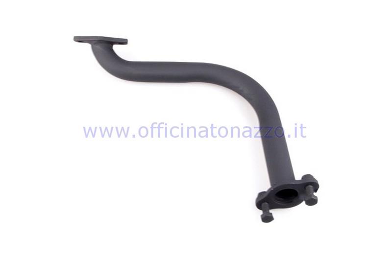 Colector para el silenciador del sitio del torpedo negro tipo original Vespa 50 - L - R - Especial