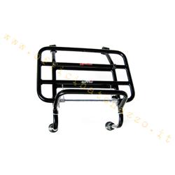 Rack Faco Frente Negro pour Vespa PX - PE - LML - GT - GTR - GL - TS - GS - Rally - Sprint - Sprint Veloce - Super - VNB - VBB - VBA - 50 todos los modelos - Primavera - ET3 - PK todos los modelos