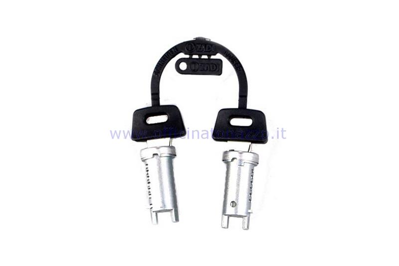 Lock for steering lock - top case (2 cylinders) for Vespa PK - FL - HP