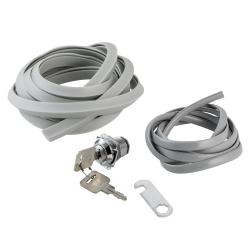 Caoutchouc gris pour Vespa 125 TS / 160 GS / 180 SS / Rally / PX80-200 / PE / Lusso / '98 / MY / T5 9 mm, l 1630 mm, gris RAL 7038