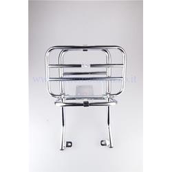 Chromed rear luggage rack for Vespa PX - PE all models