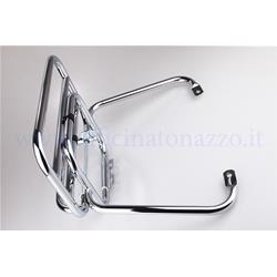 Rear rack Faco chromed with flap for Vespa GTS / GTS Super / GTV / GT 60 / GT / GT L 125-300ccm