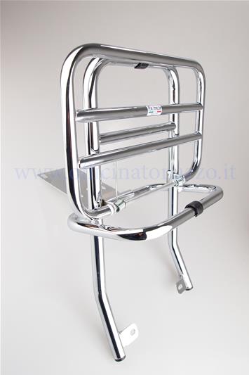 Chromed rear luggage rack for Vespa PX - PE all models