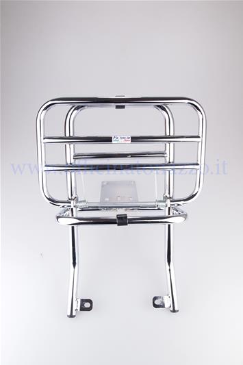 Chromed rear luggage rack for Vespa PX - PE all models