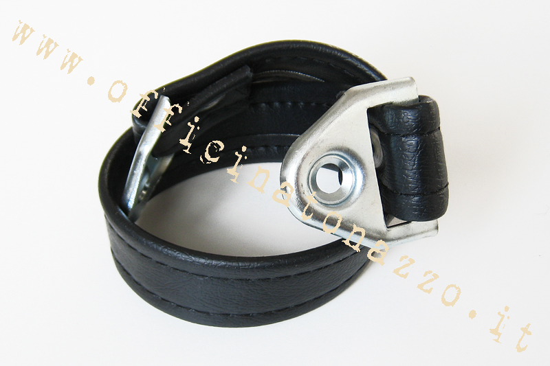 Central strap length. 49cm black for Vespa PX 1st series saddle