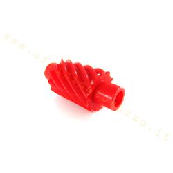 6173 - Ingranaggio rinvio contachilometri 12 principi rosso per Vespa PK125 - 125XL - FL2 - Rush - N