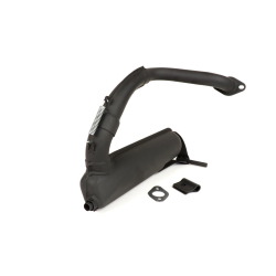 Silenciador -BGM PRO torpedo TOURING- Vespa V50 - negro