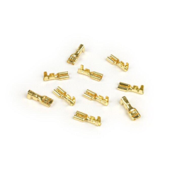 Faston innesto lamellare femmina 4.8mm Ø=0.5-1.0mm²  DIN 46247 - 10 pz