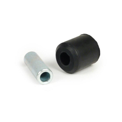 Set silent block ammortizzatore/motore (distanziale e tampone) -BGM PRO (Made in Germany) Ø=9mm x 44mm- Vespa VNA, VNB, VBA, VBB