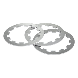 Kit dischi frizione BFA MOTORI per frizione BFA FPX4 per Vespa 125 VNA-TS/150 VBA -Super/180-200 Rally/PX80 -200/PE/Lusso/T5/Cosa. alluminio. 3 dischi.  TUNING RACE - per professionisti