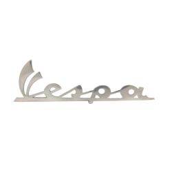 Placa de identificación Vespa escudo delantero para Vespa 50 SS, 90 SS 98x31 mm