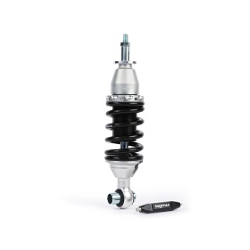 Adjustable black/silver BGM front shock absorber SC/F1 Sport for Vespa 50, ET3, Primavera