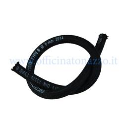 Petrol hose covered in textile braid Ø5mm (Length approx. 50 cm)