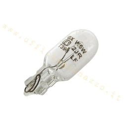 Lámpara Vespa enchufe 12V - 5W para luz de posición en la luz original del halógeno Piaggio PX