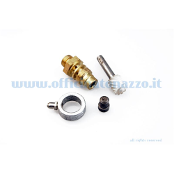 Kit rinvio corda fina, bussola, anello ingrassatore contachilometri Vespa per ruota 8"