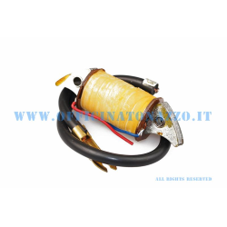 Bobina alimentazione interna 6V per Vespa 50, doppio isolamento (interasse fori 58mm)
