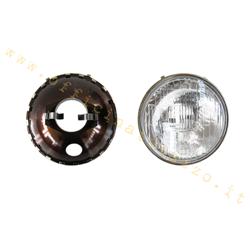 Front light in glass marked SIEM for Vespa 90 SS from 1966, Vespa 125 Primavera - ET3, 125/150 Super