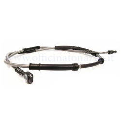 Tubo idraulico in treccia già assemblato originale Piaggio per freno a disco Vespa PX `98/MY