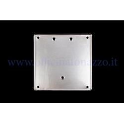 3278 - Iron license plate holder with attachment with three holes for old model number plate (16.5x16.5cm)