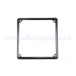 Vespa plate frame in black iron for old model plate