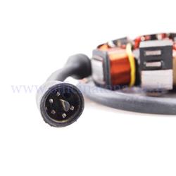 Stator électronique pour Vespa PK50 / 125 - APE FL - FL2 50 - FL3 Europa - RST MIX 50- ETS, 5 FILS (avec démarreur électronique)