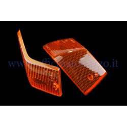 Corpi luminosi indicatore di direzione posteriori arancioni per Vespa PX - PE - T5