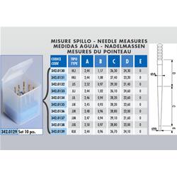 Kit d'aiguille à jet 10 pièces Carburateur Keihin PWK