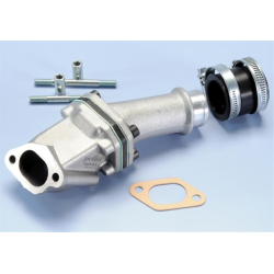 Collettore aspirazione Polini lamellare 24mm attacco a 2 fori innesto elastico per Vespa PK