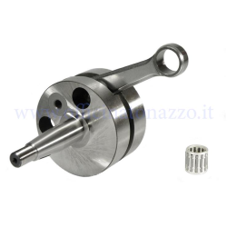 Albero motore Quattrini Competizione corsa 51mm, cono 20, biella 102mm specifico per carter C1 per Vespa 50 - Primavera - ET3