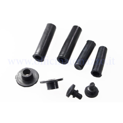 Kit parti in gomma cofani con ganci interni per Vespa PX 125/150/200