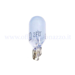 Lampada per Vespa a innesto 12V - 5W per luce di posizione su fanale alogeno originale Piaggio PX (colore blu)
