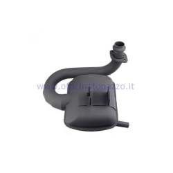 24167000 - Marmitta Racing Exhaust Sip Road nera per Vespa T5