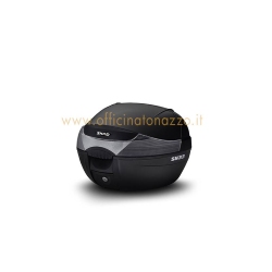 - Cache supérieur pour top case Vespa Shad "SH33" en noir métallisé