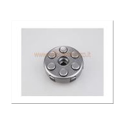 Gruppo frizione completa 3 dischi 6 molle Ø flangia 97mm pignone Z22 per Vespa PX 125 1° serie