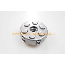 Gruppo frizione completa 3 dischi 6 molle Ø flangia 97mm pignone Z22 per Vespa GT - GTR - GL - Sprint - Sprint V. - TS - Super 125/150 - VNB 1>6 - VBB 1>2 - VBA